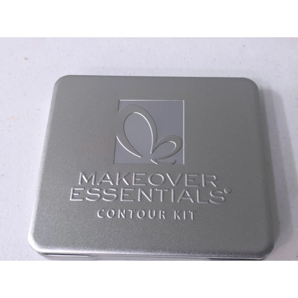 Makeover Essentials Contour Kit 6 Color Face Palette with Mirror and Brush New